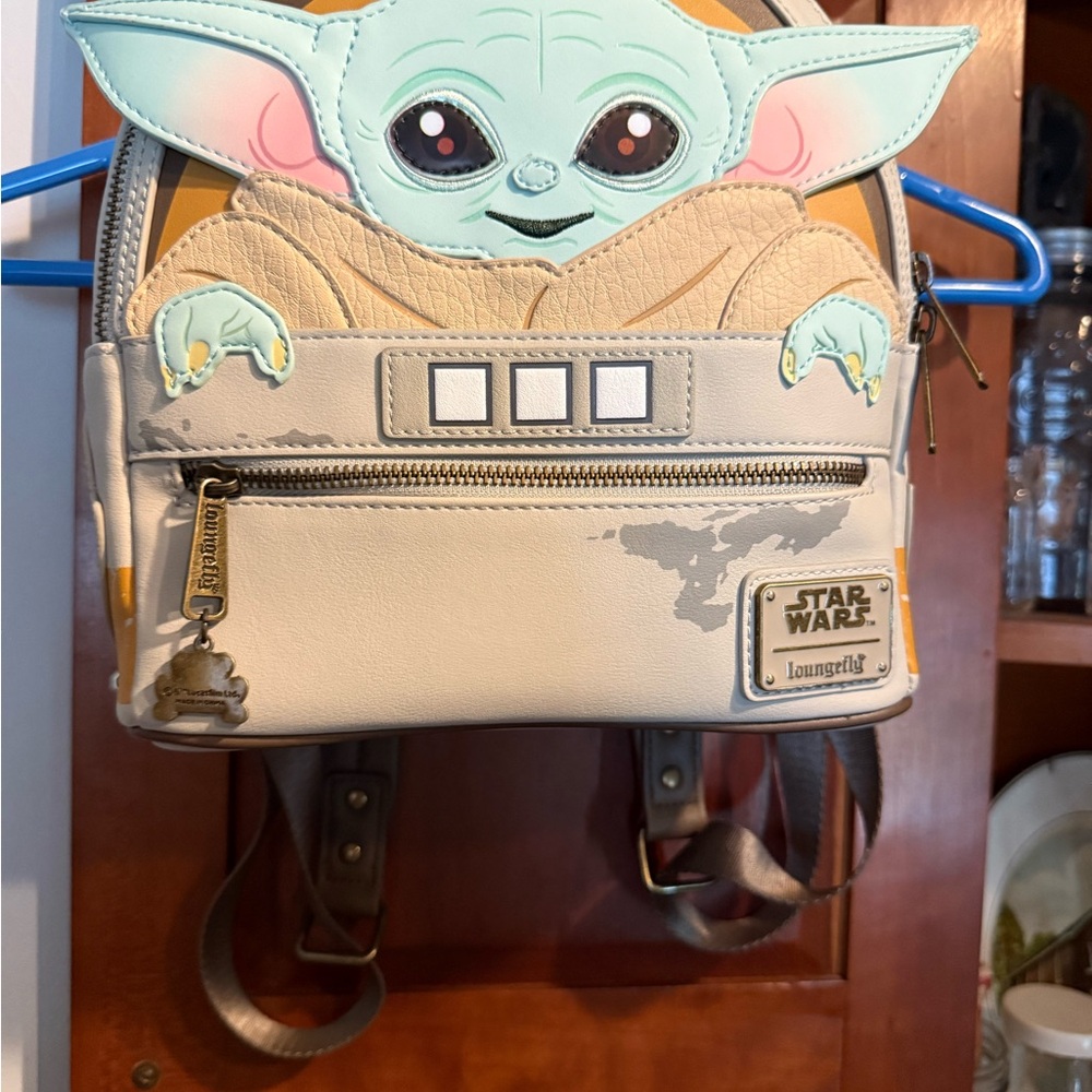 Star Wars Loungefly baby yoda Backpack